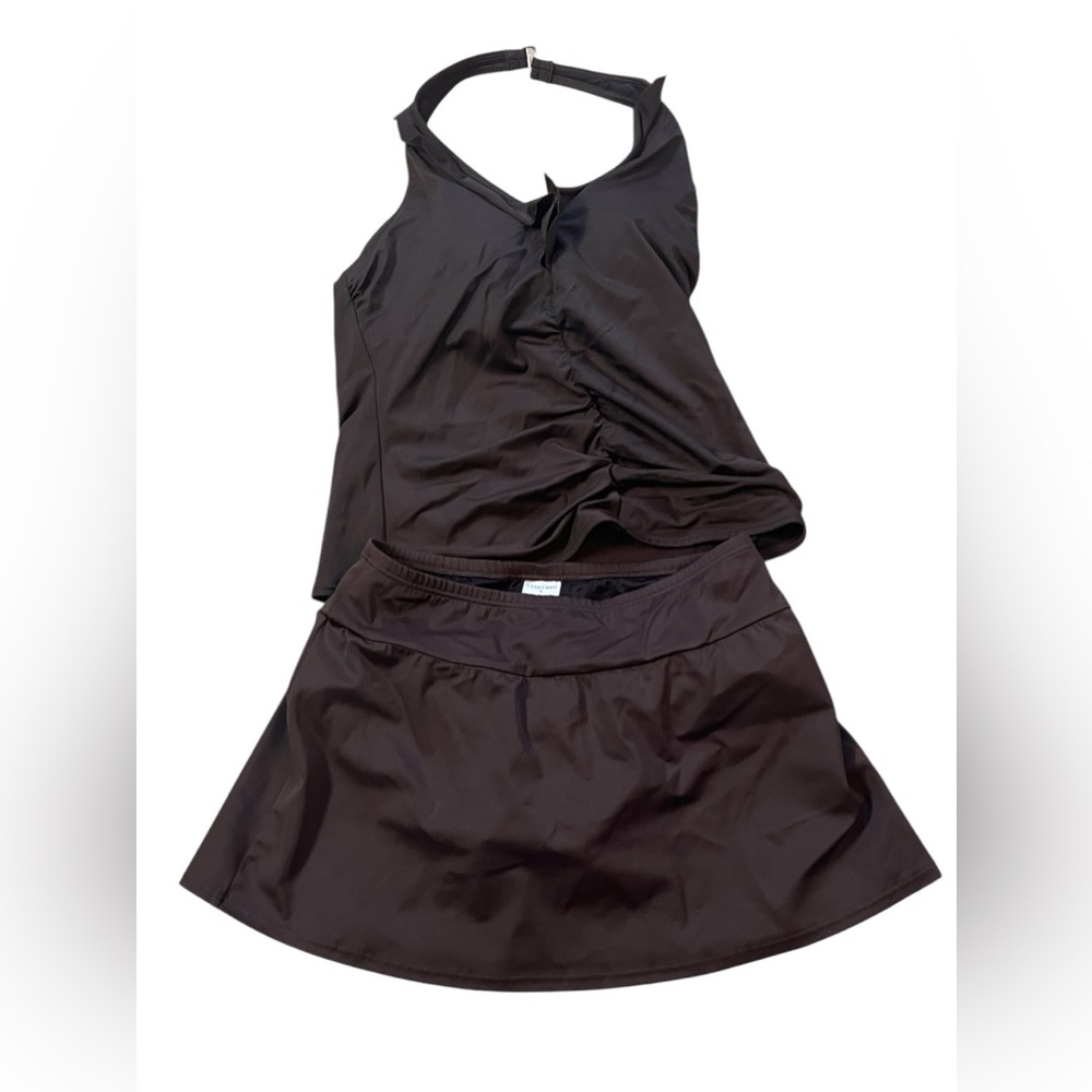 Lands end women’s brown tankini